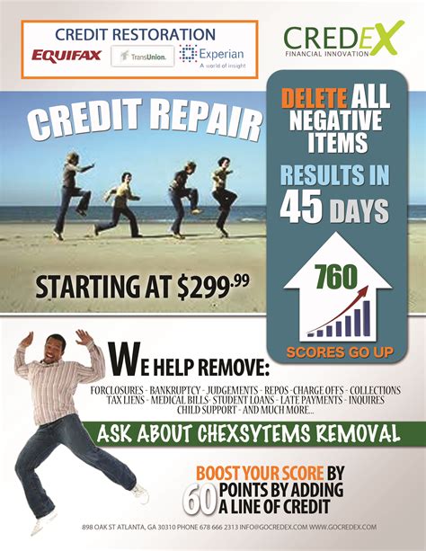 Credit Repair Flyer Template